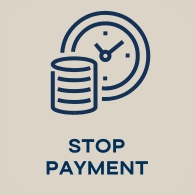 stop payment